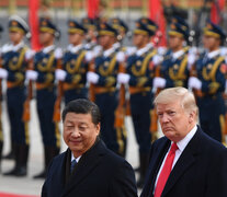 Los presidentes Xi Jinping (China) y Donald Trump (Estados Unidos). Se está reconfigurando aceleradamente las relaciones de poder entre los centros y la periferia. (Fuente: AFP) (Fuente: AFP) (Fuente: AFP)