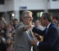 Un año de trabajo desde que asumió Javkin la intendencia y Gómez en Hacienda. (Fuente: Andres Macera) (Fuente: Andres Macera) (Fuente: Andres Macera)