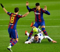 Barcelona perdía, pero al final empató con Eibar en el Camp Nou. (Fuente: AFP) (Fuente: AFP) (Fuente: AFP)