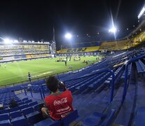 Una imagen inédita de la Bombonera durante un superclásico. (Fuente: Fotobaires) (Fuente: Fotobaires) (Fuente: Fotobaires)