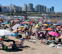 Una imagen de Mar del Plata en estas horas.  (Fuente: NA) (Fuente: NA) (Fuente: NA)