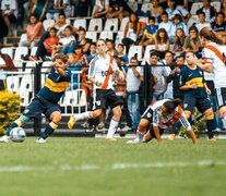 La última final que disputaron Boca y River, en 2013 en la cancha de All Boys. (Fuente: Twitter @BocaFutFemenino) (Fuente: Twitter @BocaFutFemenino) (Fuente: Twitter @BocaFutFemenino)