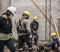 &amp;quot;El que urbaniza viene con un proyecto y lo aplica al barrio, pero nosotros decimos que hay que hacer integración, porque el barrio decide&amp;quot; dice a PáginaI12 Gastón Reyes, coordinador de obra que se realiza en el barrio Bicentenario.