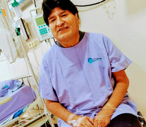 &amp;quot;Me siento muy bien, bajo control de una junta médica en clínica Los Olivos&amp;quot;, tuiteó Morales. 