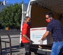 Santa Fe recibió 12.500 dosis para continuar la campaña  (Fuente: Prensa Gobernación) (Fuente: Prensa Gobernación) (Fuente: Prensa Gobernación)