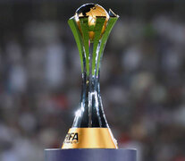 La copa del Mundial de Clubes. (Fuente: AFP) (Fuente: AFP) (Fuente: AFP)