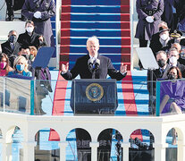 Joe Biden en su discurso de asunción. (Fuente: EFE) (Fuente: EFE) (Fuente: EFE)