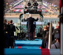 Discurso de asunción de Biden en la capital estadounidense. (Fuente: EFE) (Fuente: EFE) (Fuente: EFE)