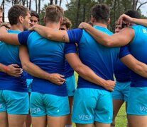 Ultima práctica de Los Pumas 7s en Pinamar. (Fuente: Prensa UAR) (Fuente: Prensa UAR) (Fuente: Prensa UAR)