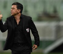 Marcelo Gallardo, DT de River. (Fuente: Fotobaires) (Fuente: Fotobaires) (Fuente: Fotobaires)