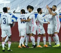 El Real Madrid se recuperó de la derrota en la Copa del Rey. (Fuente: EFE) (Fuente: EFE) (Fuente: EFE)