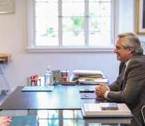 El presidente Alberto Fernández participó de la sesión de apertura de la Cumbre de Adaptación Climática 2021 (CAS 2021). (Fuente: NA) (Fuente: NA) (Fuente: NA)