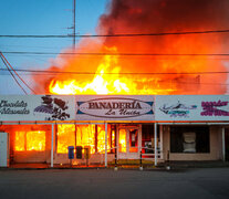 La panadería &amp;quot;La Unión&amp;quot; se incendió el sábado 23 de enero. (Fuente: Télam) (Fuente: Télam) (Fuente: Télam)