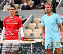 Djokovic hizo pedidos públicos y Nadal lo cuestionó, sin nombrarlo. (Fuente: AFP) (Fuente: AFP) (Fuente: AFP)