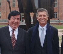 Jaime Durán Barba y Mauricio Macri, risueños, en una imagen de archivo. (Fuente: NA) (Fuente: NA) (Fuente: NA)