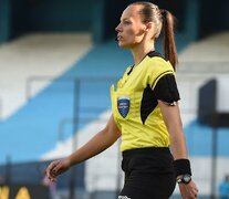 Mariana de Almeida fue la primera árbitra asistente argentina en la Copa Libertadores. (Fuente: NA) (Fuente: NA) (Fuente: NA)