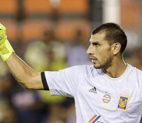 Nahuel &amp;quot;Patón&amp;quot; Guzmá, arquero de Tigres. (Fuente: AFP) (Fuente: AFP) (Fuente: AFP)