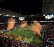 El Super Bowl de Tampa tendrá público en las tribunas. (Fuente: AFP) (Fuente: AFP) (Fuente: AFP)