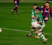 Messi arrancó en el banco, pero luego entró y fue implacable. (Fuente: AFP) (Fuente: AFP) (Fuente: AFP)