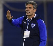 Mauricio Pellegrino, DT de Vélez. (Fuente: Fotobaires) (Fuente: Fotobaires) (Fuente: Fotobaires)