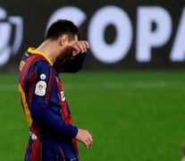 Messi no pudo festejar en su partido número 900 entre Barcelona y Selección. (Fuente: EFE) (Fuente: EFE) (Fuente: EFE)