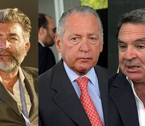 Karagozian, Funes de Rioja y Madanes, tres los presentes en la reunión con el Gobierno. 