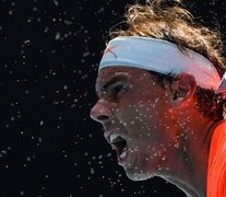 Nadal no perdió sets en sus primeros cuatro partidos en el Melbourne Park. (Fuente: AFP) (Fuente: AFP) (Fuente: AFP)