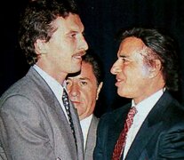 Macri y Menem. Para los ceos, Cambiemos fue una experiencia noventista moderna, que no terminó bien. 