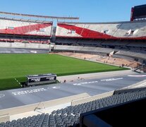 Así está el Monumental, tras seis meses de obra. (Fuente: Prensa River) (Fuente: Prensa River) (Fuente: Prensa River)