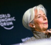 Christine Lagarde fue la encargada de negociar con Macri. 