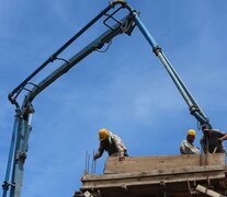 La construcción sufrió fuerte el impacto de la pandemia en los primeros meses de cuarentena. 