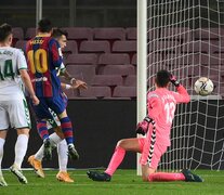 El segundo gol de Barcelona. (Fuente: AFP) (Fuente: AFP) (Fuente: AFP)