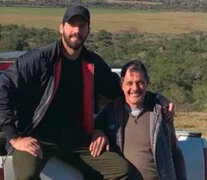 Alisson y su padre, José Agostinho Becker, un amante del buceo.