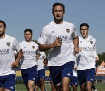 El plantel de Boca se prepara para el partido del domingo ante Sarmiento.  (Fuente: Prensa Boca) (Fuente: Prensa Boca) (Fuente: Prensa Boca)