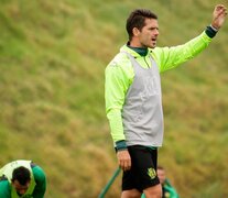 Fernando Gago, técnico de Aldosivi. (Fuente: Prensa Aldosivi) (Fuente: Prensa Aldosivi) (Fuente: Prensa Aldosivi)