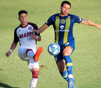 Lautaro Blanco entra como defensor. (Fuente: Fotobaires) (Fuente: Fotobaires) (Fuente: Fotobaires)