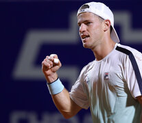 Puño apretado para Diego Schwartzman, quien fue muy superior a su rival. (Fuente: Prensa Córdoba Open) (Fuente: Prensa Córdoba Open) (Fuente: Prensa Córdoba Open)