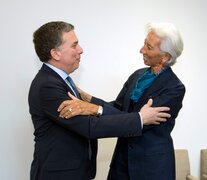 Nicolás Dujovne y Christine Lagarde, los firmantes del acuerdo stand by de 2018.