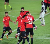 Independiente fue el que celebró, con un guiño del azar. (Fuente: Fotobaires) (Fuente: Fotobaires) (Fuente: Fotobaires)