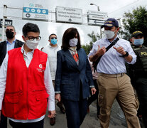 Arancha González Laya cruzó a Cúcuta, en Colombia. 