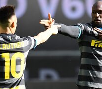 Lautaro y Lukaku, la dupla letal del Inter en la ofensiva. (Fuente: Prensa Inter) (Fuente: Prensa Inter) (Fuente: Prensa Inter)