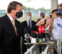 Bolsonaro rechazó nuevamente las cuarentenas pese al colapso del sistema hospitalario. (Fuente: EFE) (Fuente: EFE) (Fuente: EFE)