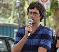 Juane era infaltable organizador de todas las marchas de derechos humanos de la ciudad. 