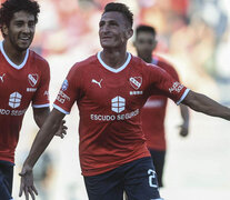 Braian Romero, goleador del Rojo. (Fuente: Télam) (Fuente: Télam) (Fuente: Télam)