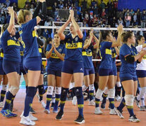 Las jugadoras de Boca, últimas campeonas de la Liga. (Fuente: Foto Prensa Boca) (Fuente: Foto Prensa Boca) (Fuente: Foto Prensa Boca)