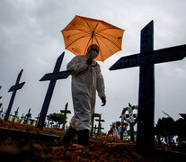 Con una campaña de vacunación en cámara lenta, Brasil vive la fase más mortífera de la pandemia.  (Fuente: AFP) (Fuente: AFP) (Fuente: AFP)