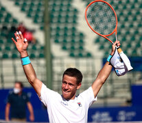 Diego Schwartzman logró su primer título en Buenos Aires. (Fuente: AFP) (Fuente: AFP) (Fuente: AFP)