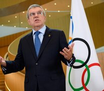 Thomas Bach, el reelecto presidente del Comité Olímpico Internacional. (Fuente: AFP) (Fuente: AFP) (Fuente: AFP)