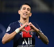 Angel Di María seguirá en París al menos hasta 2022. (Fuente: AFP) (Fuente: AFP) (Fuente: AFP)