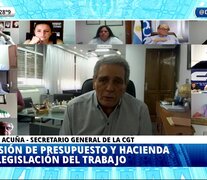 Referentes sindicales expusieron en Diputados. 